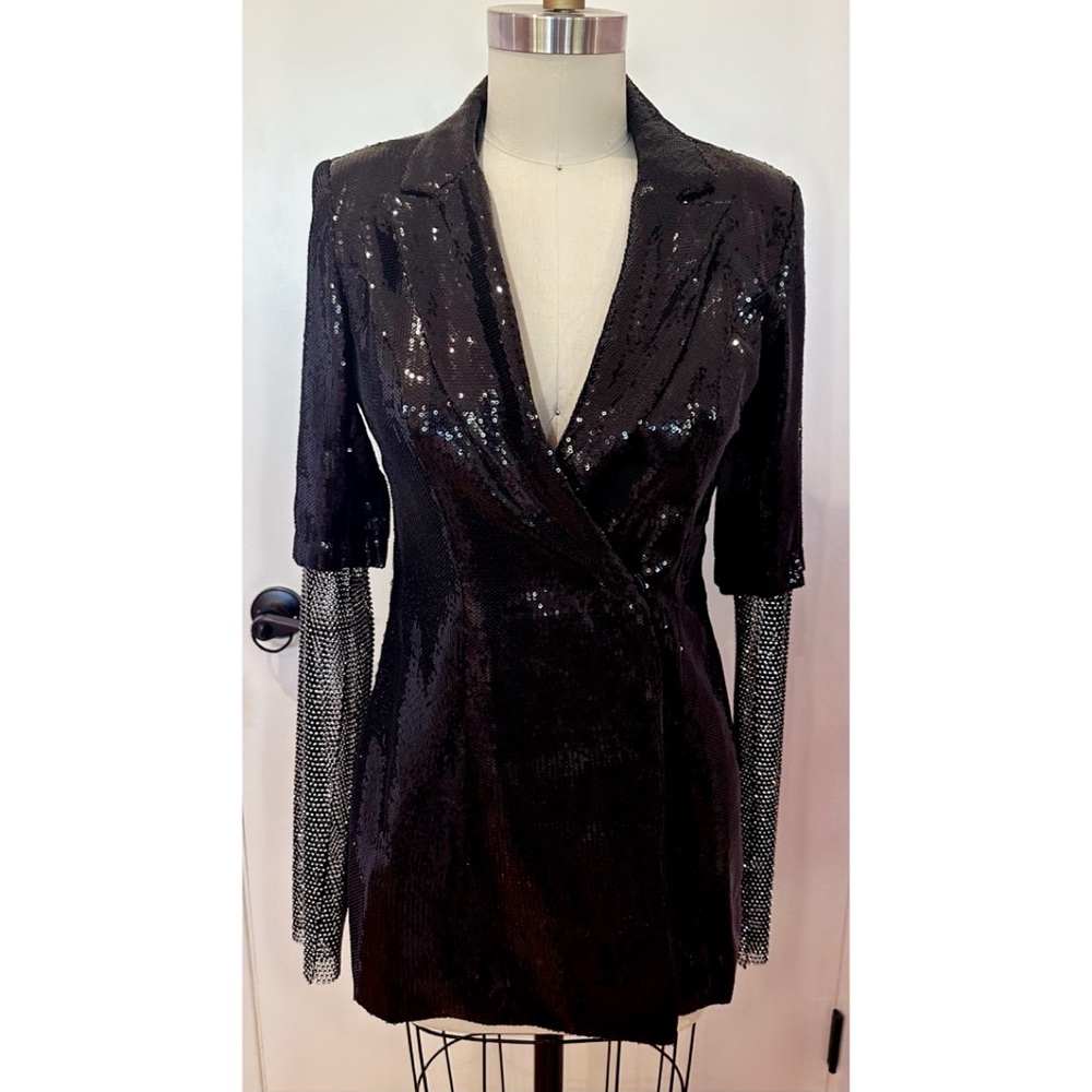 AKIRA Sequins Blazer - Picture 4 of 6